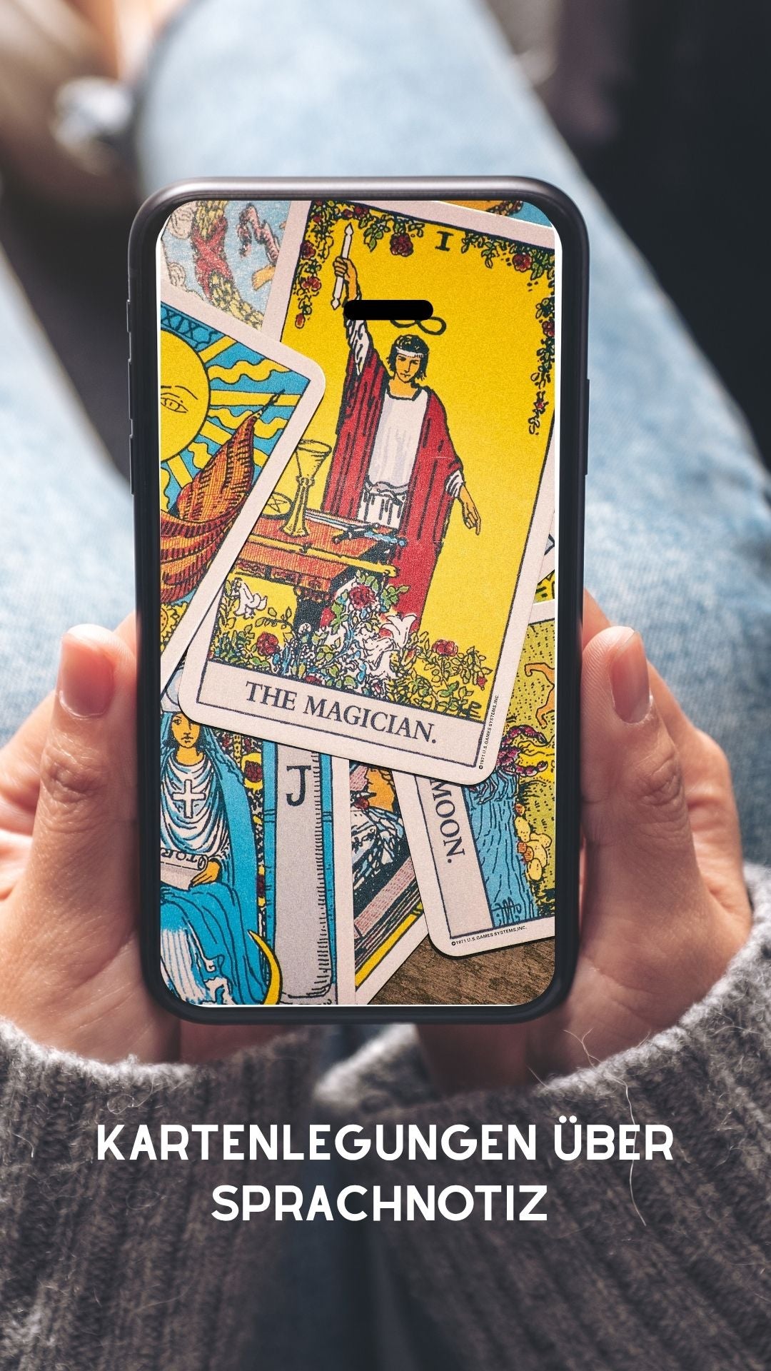 Kartenlegungen über Sprachnotiz