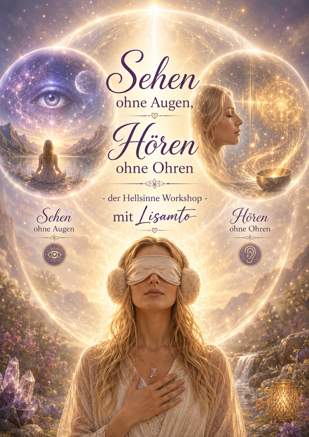 Sehen ohne Augen, Hören ohne Ohren - der Hellsinne Workshop