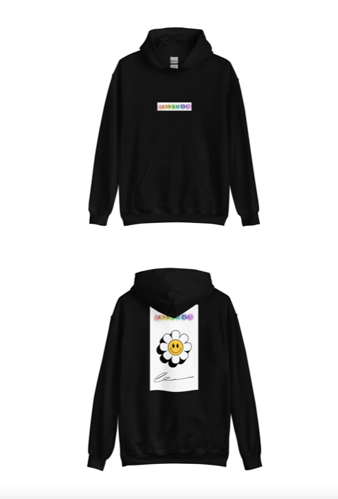 Hoodie mit verschiedenen Motiven