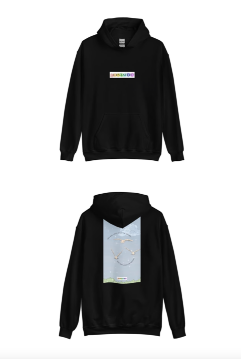 Hoodie mit verschiedenen Motiven