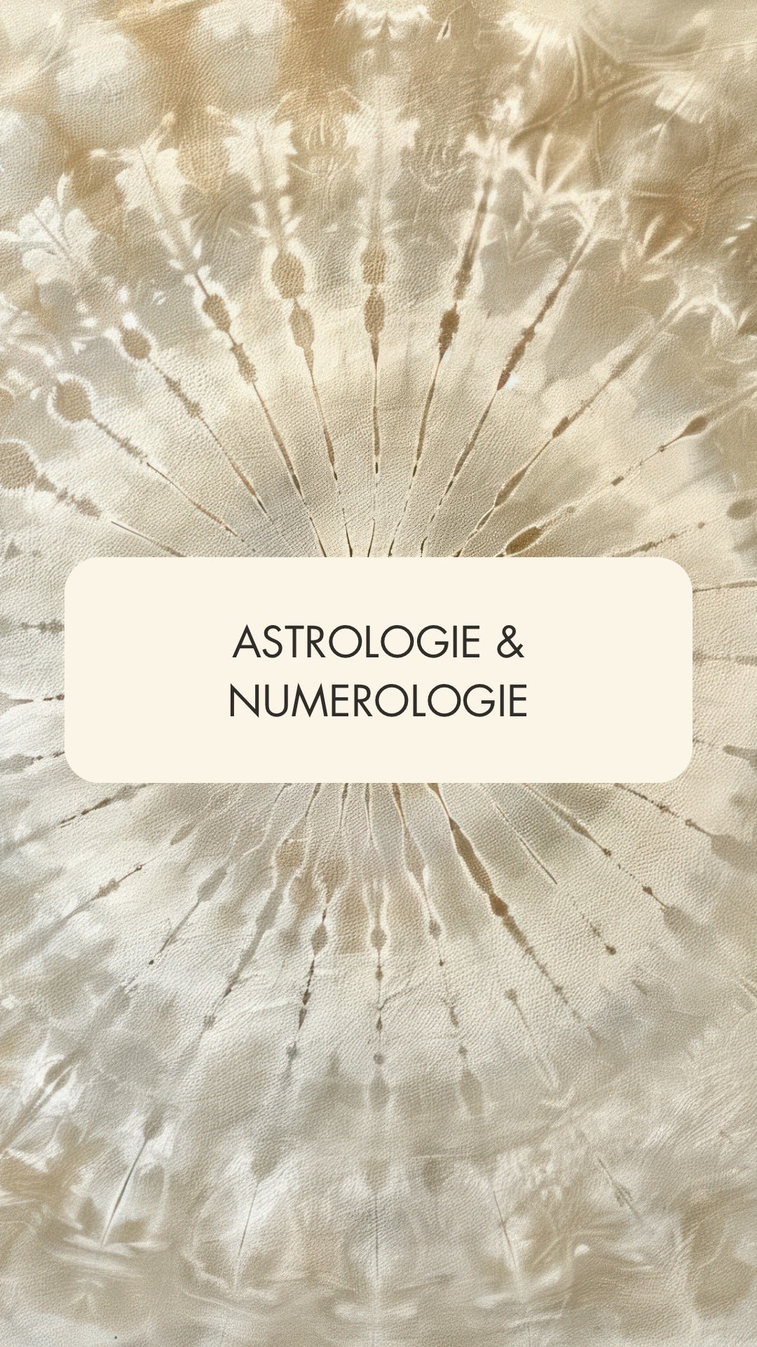 Astrologie & Numerologie