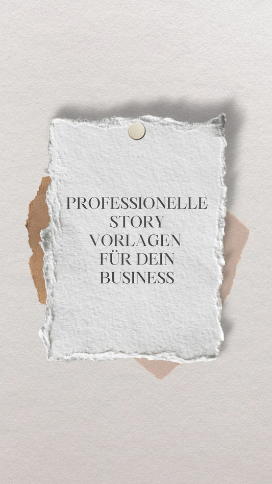 Professionelle Storyvorlagen für dein Business