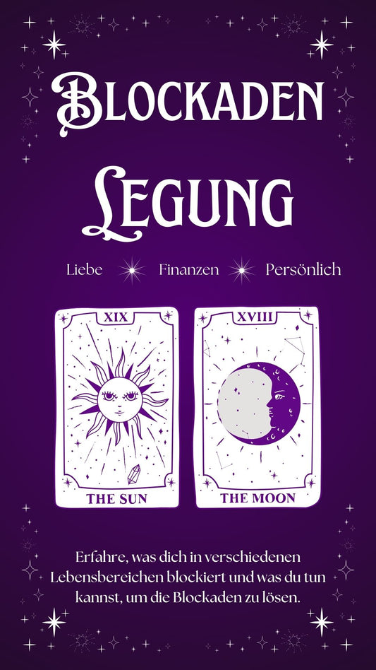Tarot Blockadenlegung