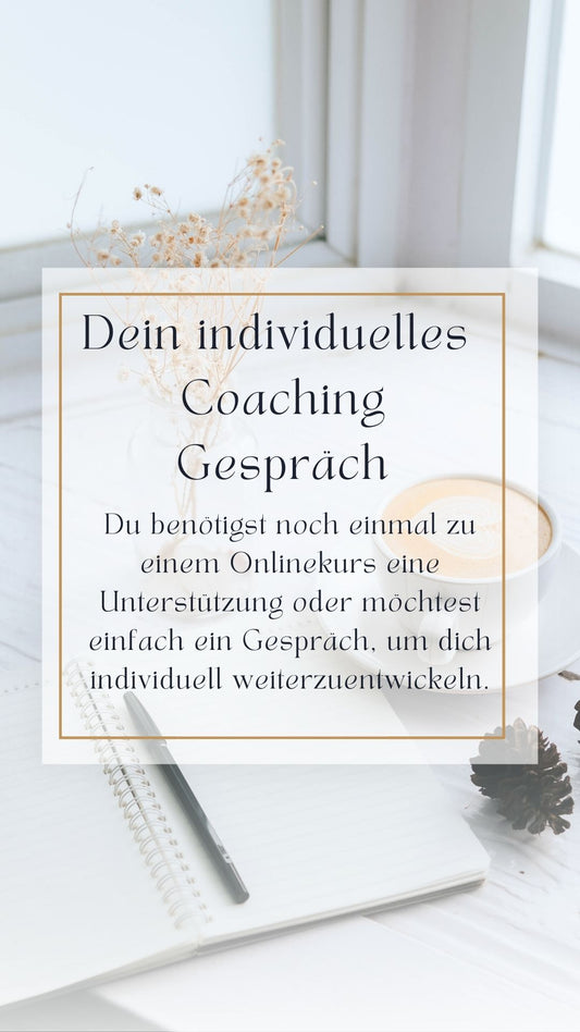 Coaching Gespräch deiner Wahl