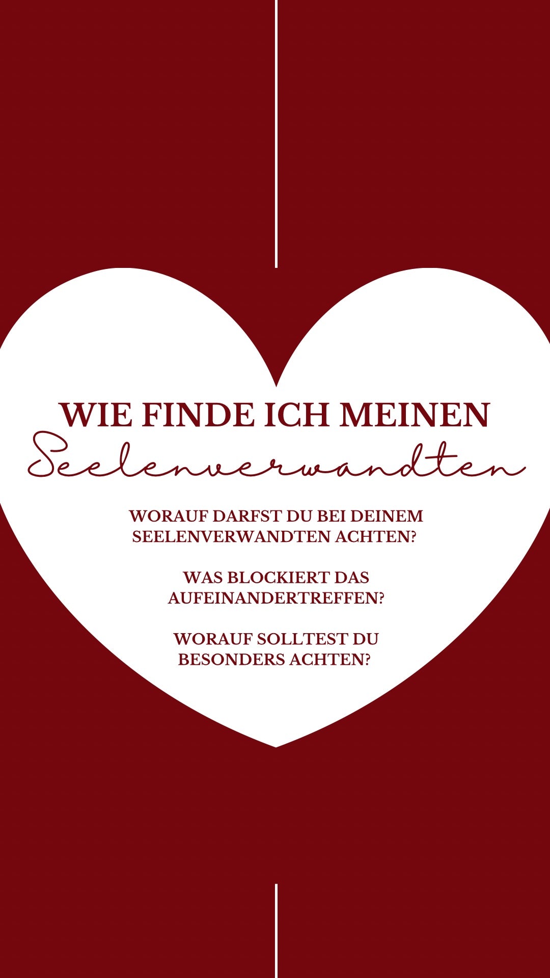 Deinen Seelenverwandten finden