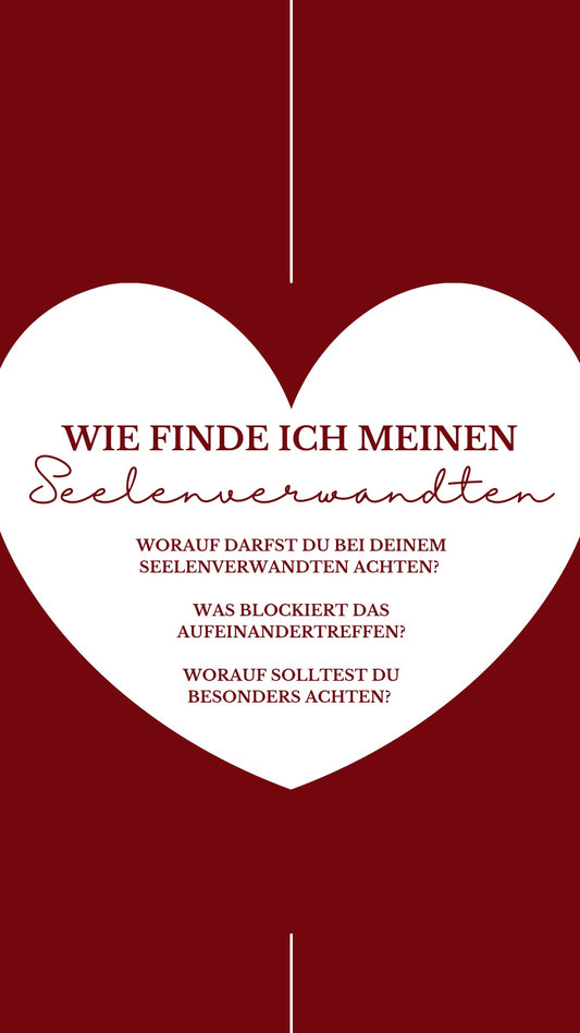Deinen Seelenverwandten finden