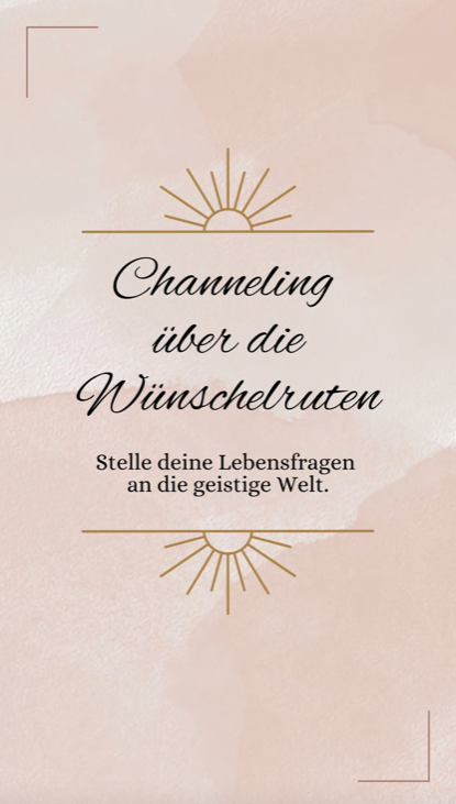 Kommunikation über die Wünschelruten